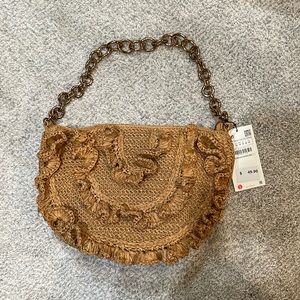 Brand new Zara Raffia Bag